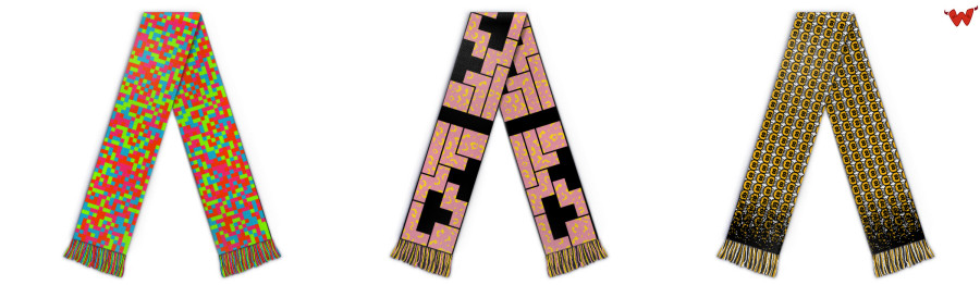 AI scarf from Wildemasche 